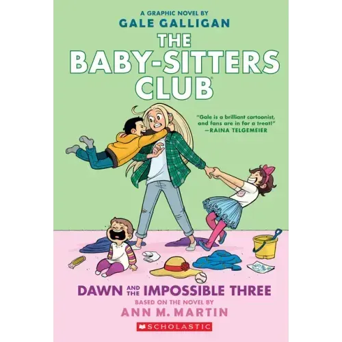 Dawn and the Impossible Three: A Graphic Novel (the Baby-Sitters Club #5)