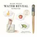 Wishy Washy (Water Reveal Edition): A Reusable Water Reveal Activity Book Teaching First Words and Colors