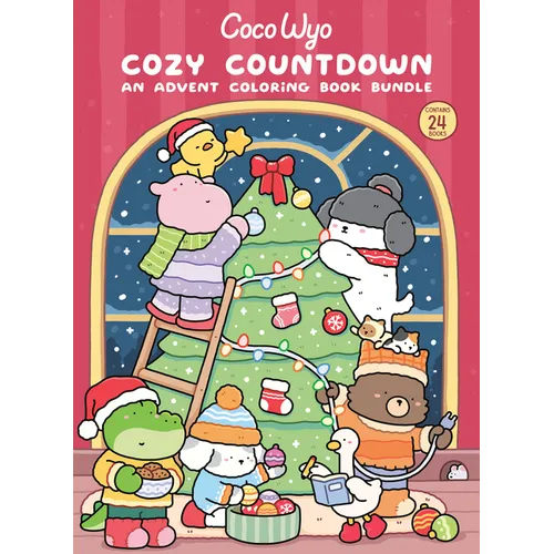 Cozy Countdown: An Advent Coloring Book Bundle