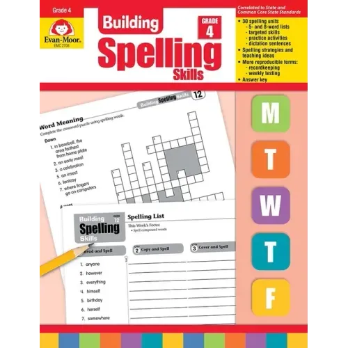 Building Spelling Skills, Grade 4 Teacher Edition